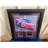 Image 1 : EXCLUSIVE NASCAR COLLECTION! LIMITED EDITION #8 DALE EARNHARDT JR PICTURE. FEATURES ACTUAL PIECE OF 