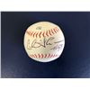 Image 1 : AUTOGRAPHED CHARLIE SHEEN BASEBALL SIGNED ON THE SWEET SPOT BY THE STAR OF EIGHT MEN OUT AND TWO AND