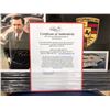 Image 3 : ORIGINAL HAND SIGNED PHOTOGRAPH BY LEGENDARY AUTOMOBILE DESIGNER FERRY PORSCHE. INCLUDES COA