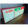 Image 2 : VINTAGE COCA COLA SIGN WITH LETTERS AND LIGHT