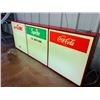 Image 3 : VINTAGE COCA COLA SIGN WITH LETTERS AND LIGHT