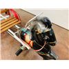 Image 8 : RARE! 1940s VINTAGE HORSE AND BUGGY PEDAL CAR. WOODEN SEAT. PAINTED METAL HORSE.