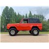 Image 9 : 1971 FORD BRONCO 4X4 CUSTOM 302 4 BBL CALYPSO CORAL ORANGE