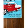 Image 2 : VINTAGE TIN SIGN INTRODUCING THE 1955 CHEV BELAIR