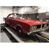 Image 3 : SATURDAY FEATURE REAL DEAL HEMI! 1966 DODGE CORONET 500 426 CID V8 RED ON RED HEMI MATCHING NUMBERS