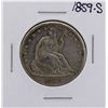 Image 1 : 1859-S Seated Liberty Half Dollar Coin