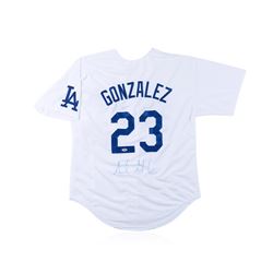 PSA Certified Adrian Gonzalez Autographed Baseball Jersey