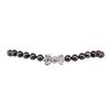 Image 3 : 0.95 ctw Diamond and Tahitian Pearl Necklace - 14KT White Gold