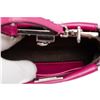 Image 6 : Fendi Pink Nappa Leather Peekaboo Micro Crossbody Handbag