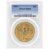 Image 1 : 1924 $20 St. Gaudens Double Eagle Gold Coin PCGS MS65