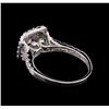 Image 3 : 1.10 ctw Diamond Ring - 14KT White Gold