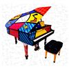 Image 1 : Art That Is Music For My Eyes by Britto, Romero