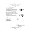 Image 5 : 2.41 ctw Lavender Spinel And Diamond Ring - 14KT White Gold