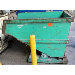 Self-Dumping Hopper, No Wheels, 66"L x 46.5"W x 49"H