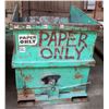 Image 1 : Self-Dumping Hopper, No Wheels, 67"L x 46"W x 49"H