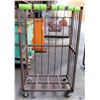 Image 1 : Heavy Duty Metal Rolling Rack, 39"W x 26.5"D x 66"H