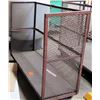 Image 1 : Metal Rolling Cage Cart, 73"L x 25"D x 56"H