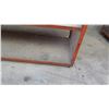 Image 2 : Metal Rolling Cage Cart with Shelf, 73"L x 25"W x 53"H