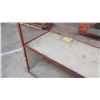 Image 3 : Metal Rolling Cage Cart with Shelf, 73"L x 25"W x 53"H