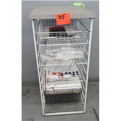 5-Compartment Wire Organizer