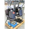 Image 1 : Qty 4 Office Chairs, Power Strips