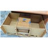 Image 2 : Qty 2 Wooden Desk with Drawers and Shelf Storage