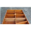 Image 4 : Tall Wooden Shelving Unit, 47"W x 11.5"D x 76"H