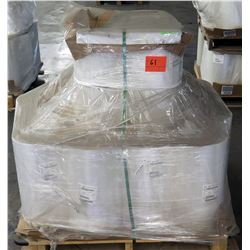 Pallet of Plastic Rolls