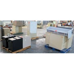 Qty 14 Misc. File Cabinets and Shelf