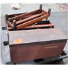 Image 1 : 3-Compartment Wooden Shelving Unit
