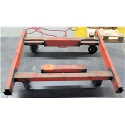 Heavy Duty Metal Rolling Cart