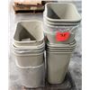 Image 1 : Qty 14 Plastic Waste Receptacles