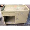 Image 1 : Metal Rolling Work Table