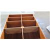 Image 3 : Tall Wooden Shelving Unit, 47"W x 11.5"D x 76"H