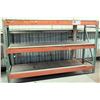 Image 1 : Metal Shelving, 116"L x 30"W x 72"H