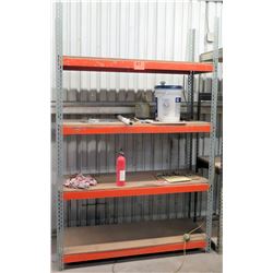 Metal Shelving, 62"L x 23"W x 96"H