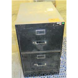 Metal 2-Drawer File Cabinet