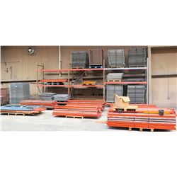 Pallet Racking: Approx. 50 Uprights, Approx. 304 Crossbeams, Approx. 258 Decking