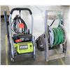 Image 1 : Ryobi Electric Pressure Washer and Garden Hose