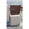 Image 2 : Qty 2 Metal 2-Drawer Lateral File Cabinets and Sanyo Mini Refrigerator