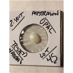 2.40 Carat Large Australian OPAL Tested Natural