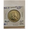 Image 1 : 1963 D MS  High Grade Franklin Silver Half Dollar