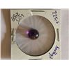 Image 1 : Unique HUGE 7.25 AMETHYST Gemstone Round Beautiful