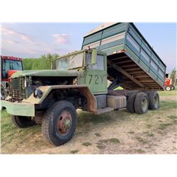 5 ton Army grain truck w/ 16 ft cancade box