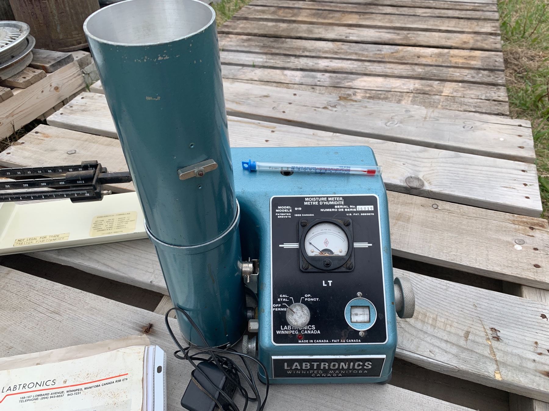 919 Labtronics Grain Moisture tester