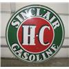 48 inch round Sinclair HC porcelain sign