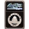 Image 2 : 2018 China Panda Silver Coin NGC MS70 Early Releases Black Core