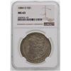 Image 1 : 1884-O $1 Morgan Silver Dollar Coin NGC MS63