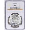 Image 1 : 1878-S $1 Morgan Silver Dollar Coin NGC MS63