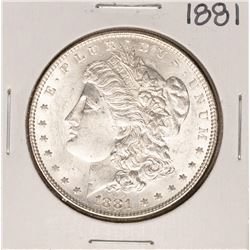1881 $1 Morgan Silver Dollar Coin